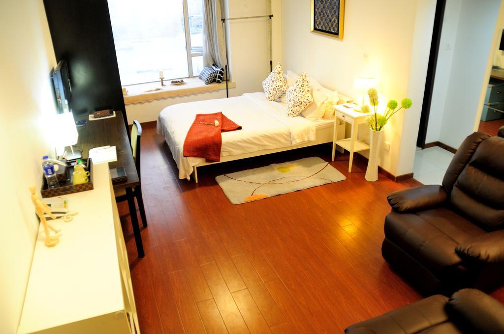 Shanghai Kingland Serviced Apartment Exteriér fotografie