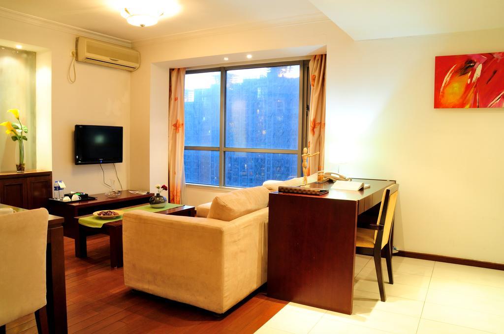 Shanghai Kingland Serviced Apartment Exteriér fotografie