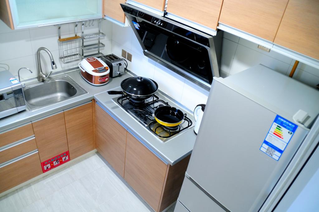 Shanghai Kingland Serviced Apartment Exteriér fotografie