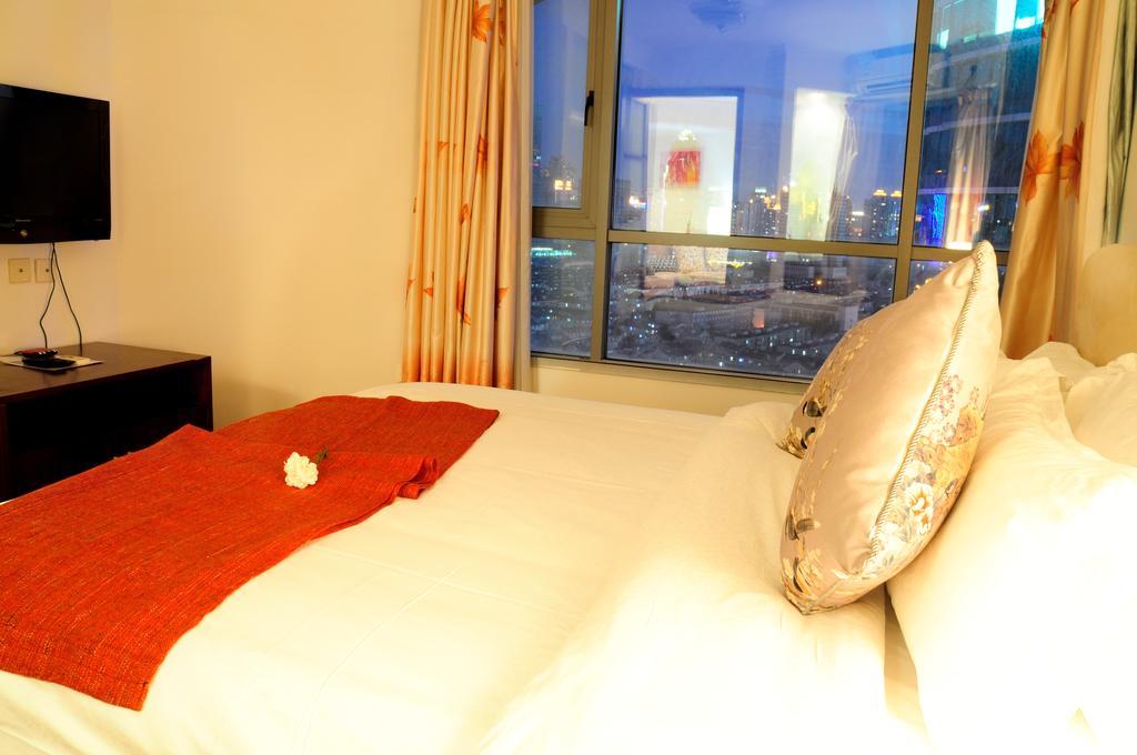 Shanghai Kingland Serviced Apartment Exteriér fotografie