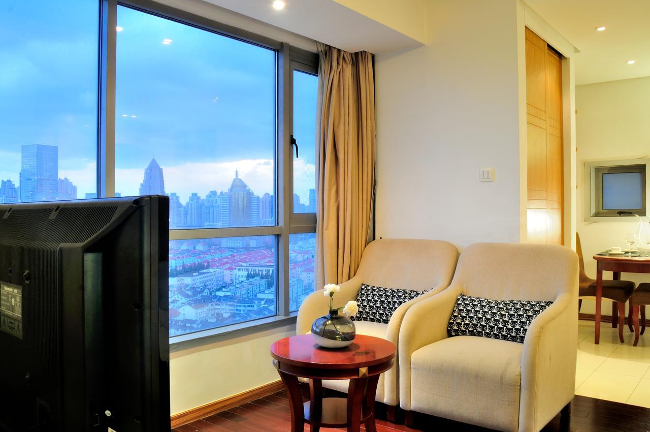 Shanghai Kingland Serviced Apartment Exteriér fotografie