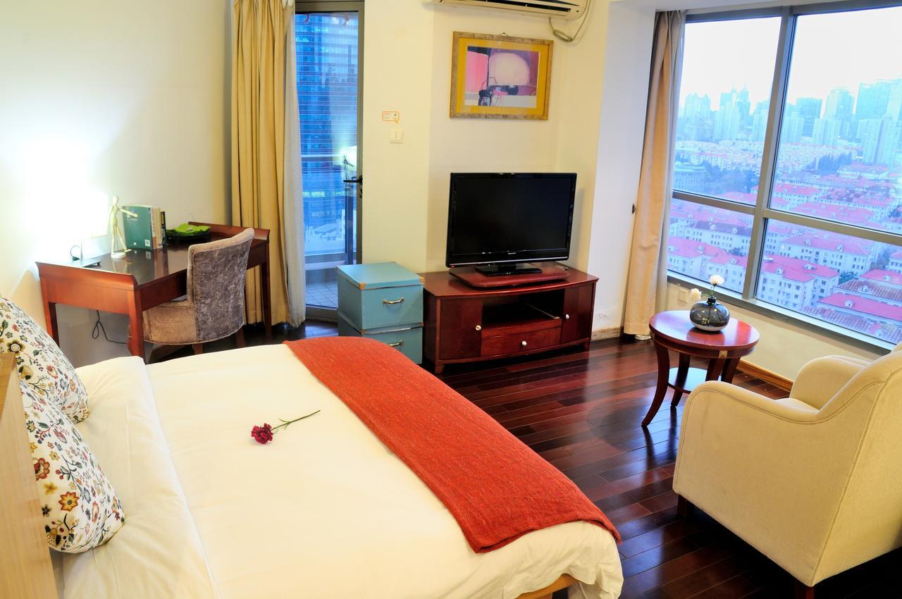 Shanghai Kingland Serviced Apartment Exteriér fotografie