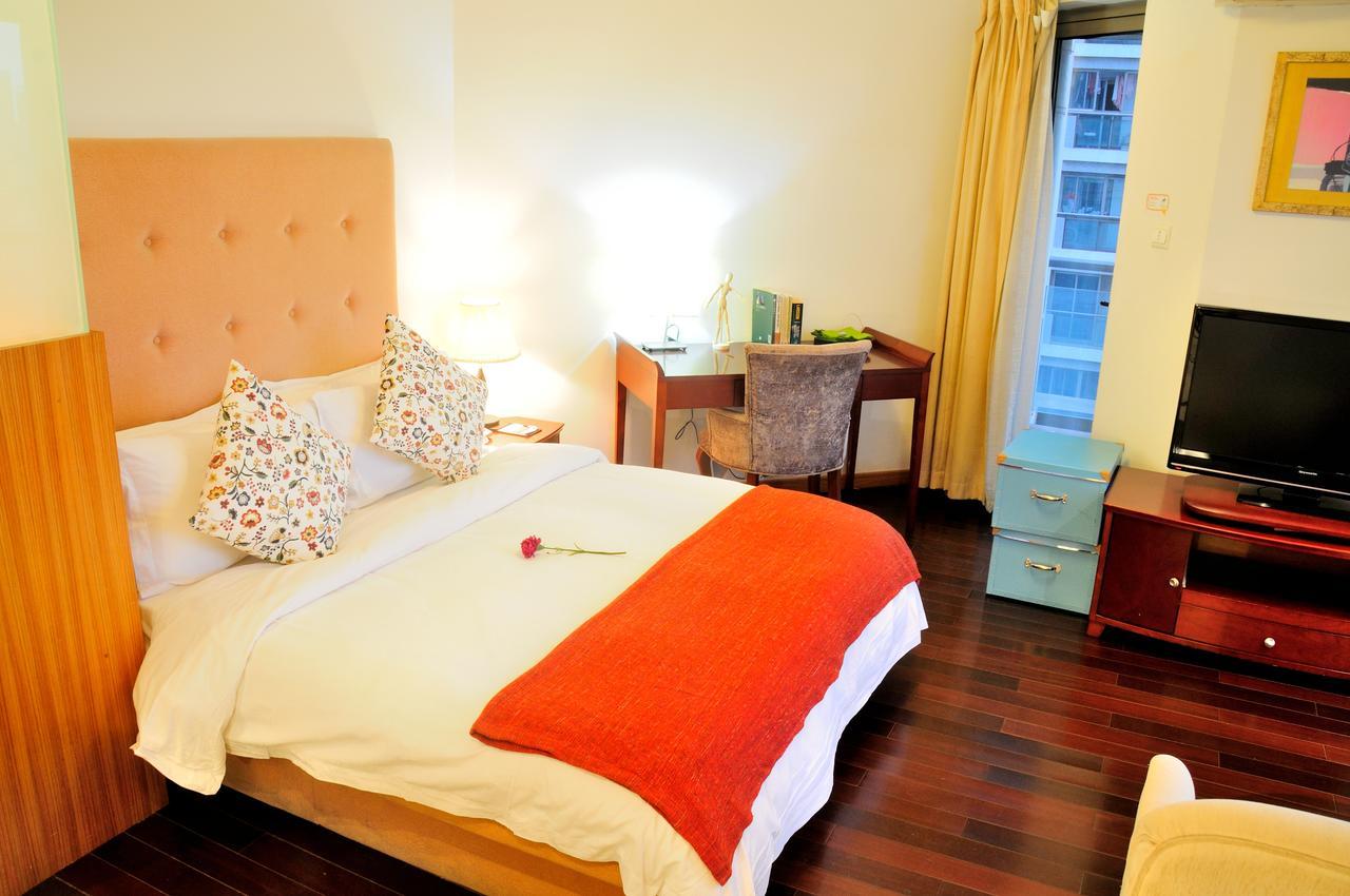 Shanghai Kingland Serviced Apartment Exteriér fotografie